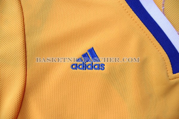 Maillot Manche Courte Golden State Warriors Curry Jaune